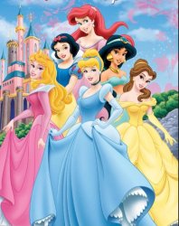 6 Disney Princesses Meme Template