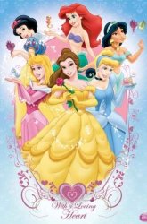 Six Main Disney Princesses Meme Template