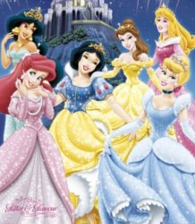 Six Main Disney Princess Meme Template