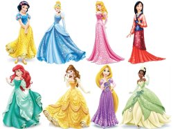 The Princesses' updated design by the start of 2013 Meme Template