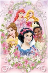 Snow White Aurora Ariel Belle and Tiana Meme Template