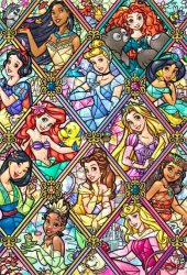 Stained Glass Wallpaper Meme Template