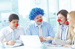 Clowns Managing Meme Template