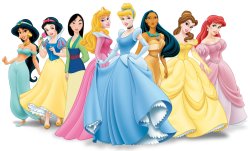 Eight Main Princesses Wallpaper Meme Template