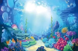 Yeele 10x8ft Under The Sea Backdrop for Photography Wonderland U Meme Template