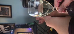man's legs and great wine while listening to Esther perel talkin Meme Template