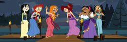 Total Drama Disney Meme Template