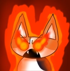 Catto Boi Rage Meme Template