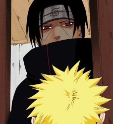 Itachi is Watching You Meme Template