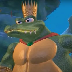 K. Rool Stare Meme Template