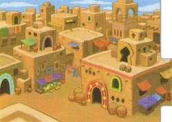 Concept art of an Agrabah room in Castle Oblivion Meme Template