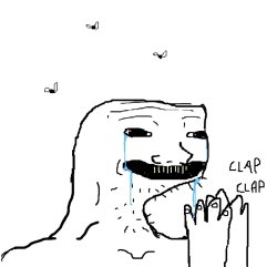 Retarded clapping Meme Template