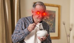 Martin Goodman laser eye Meme Template