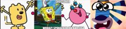 Wubbzy spongebob ink and juga Meme Template