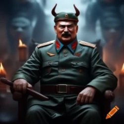 stalin devil Meme Template