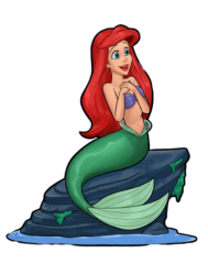 ariel disney heroes Meme Template