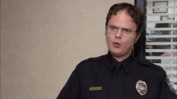 Dwight Sheriff Deputy Meme Template