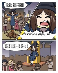 Burn the Witch Meme Template
