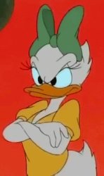 Daisy is angry Meme Template