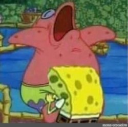 patrick x spongebob Meme Template