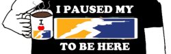 i paused my __ to be here Meme Template