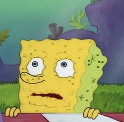 SpongeBob dried Meme Template
