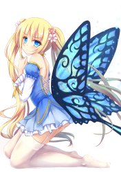 Blonde butterfly anime Meme Template