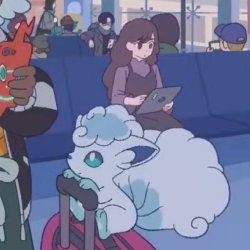 Vulpix Sitting on a Suitcase Meme Template