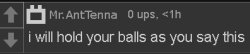i will hold your balls as you say this Meme Template