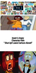who saves cartoons from velma ? Meme Template