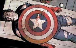 Captain America Dead Meme Template