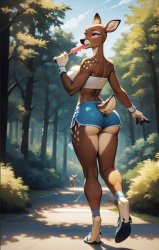 Sexy Deer Meme Template