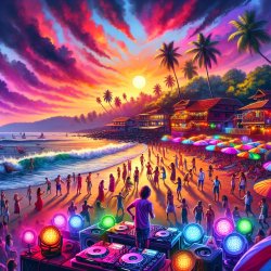 Goa India home of trance music Meme Template