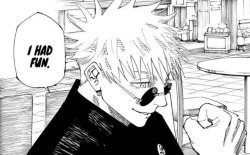 Gojo it was fun Meme Template