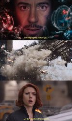 Ironman I'm Bringing the Party to You Meme Template