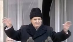 Ceausescu discurs Meme Template