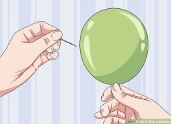 wikiHow to Pop a Balloon Meme Template