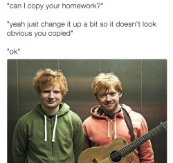 Copy your Homework Meme Template