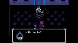 Deltarune Chapter 1 Lancer encounter Meme Template