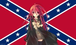 Confederate flag Shana Meme Template