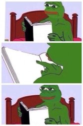 Pepe happy Meme Template