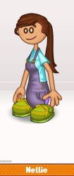 Nellie Ramirez Humphrey in Papa Louie Pals Meme Template