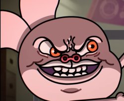 Evil Anais Smile Meme Template