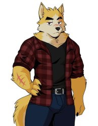 Flannel furry Meme Template