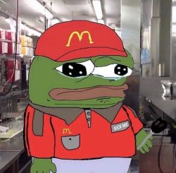 McDonald’s Pepe Meme Template