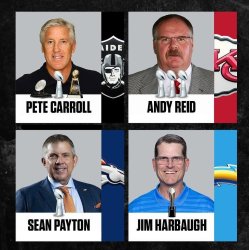AFC West Coaches Meme Template