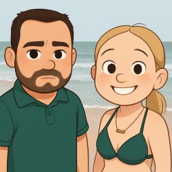 Praia Meme Template