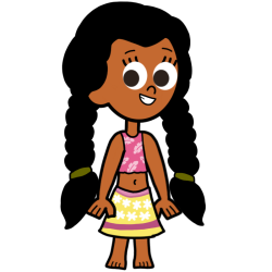 Mindy Pualikao (Little Island Princess) Meme Template