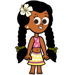 Mindy Pualikao (Little Island Princess) Meme Template