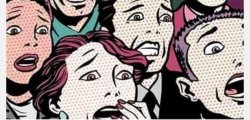 Panicking crowd Meme Template